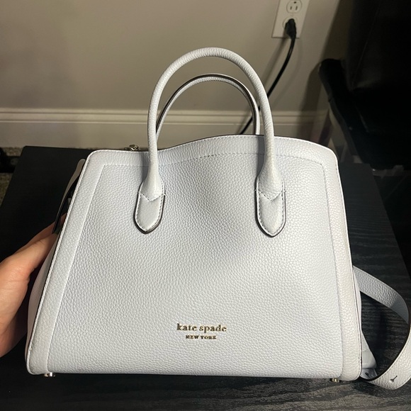 Light Blue Kate Spade Purse - Picture 3 of 12